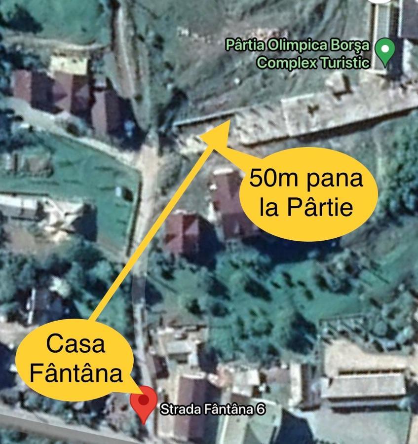 StatiuneaCasa Fantana - La Poalele Muntilor -50 De Metri De Partia Olimpica别墅 外观 照片